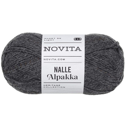 Nalle Alpakka von Novita – graphite [44]