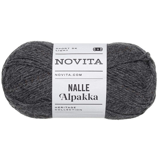 Nalle Alpakka von Novita – graphite [44]