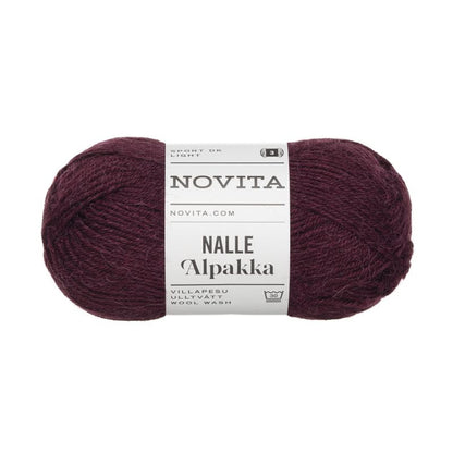 Nalle Alpakka von Novita – chokeberry [5481]