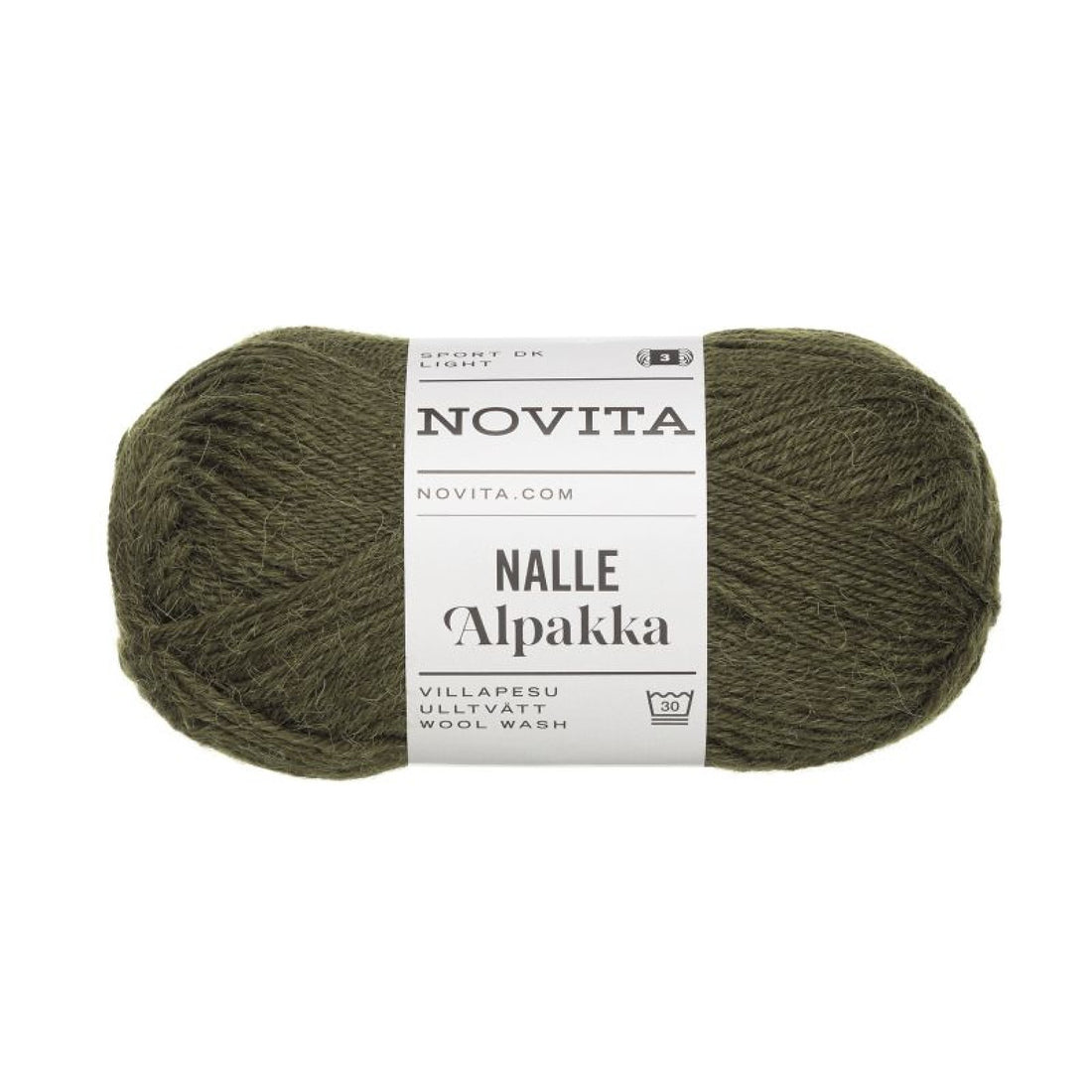 Nalle Alpakka von Novita – peat moss [3211]