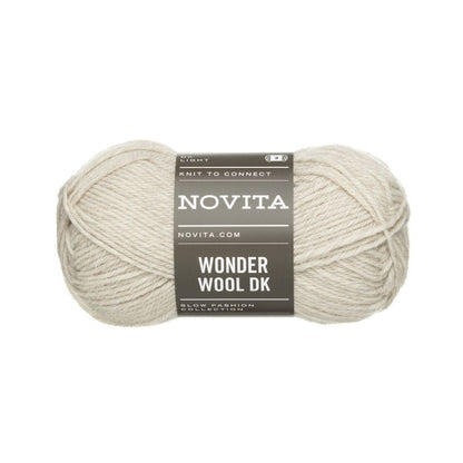 Novita Wonder Wool DK – fine sand [581]