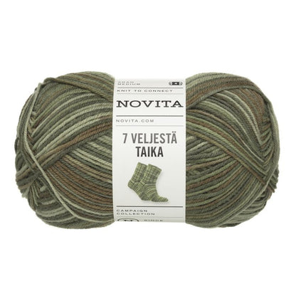7 Veljestä Taika von Novita – conifer [8631]
