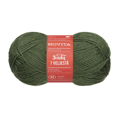 Novita 7 Veljestä Joulu – golden christmas tree [3231]