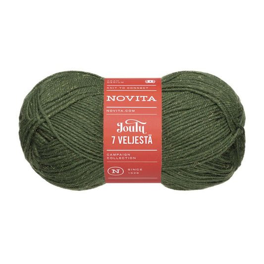Novita 7 Veljestä Joulu – golden christmas tree [3231]