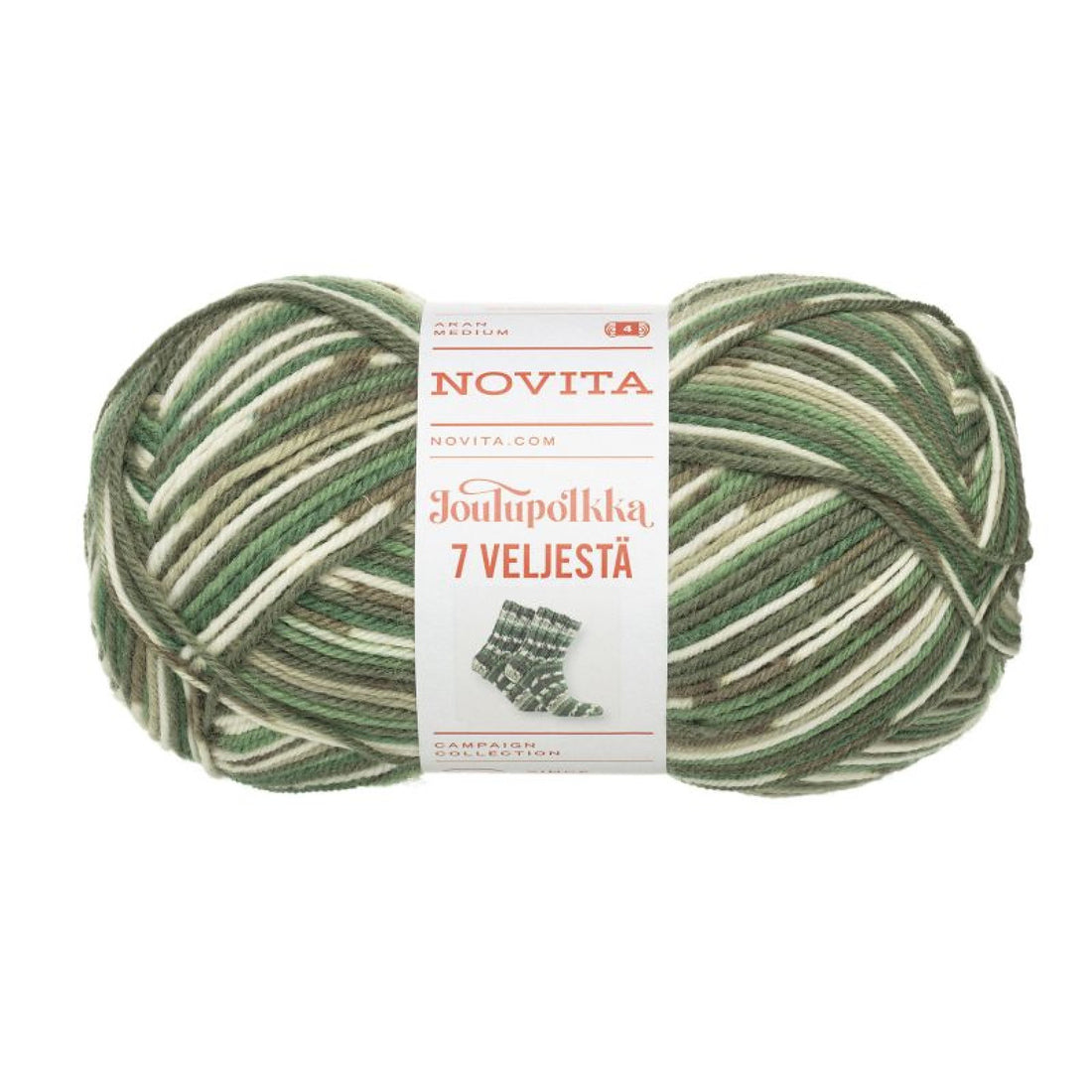 Novita 7 Veljestä Joulupolkka – christmas tree [8601]