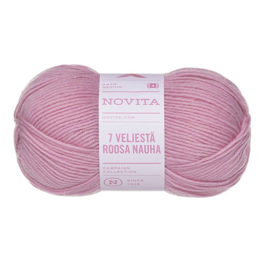 Novita 7 Veljestä Roosa Nauha – pink ribbon [5081]