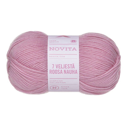 Novita 7 Veljestä Roosa Nauha – pink ribbon [5081]
