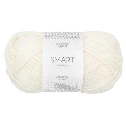 Smart von Sandnes Garn | 50g – true white [1001]