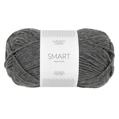 Smart von Sandnes Garn | 50g – dark grey melange [1053]