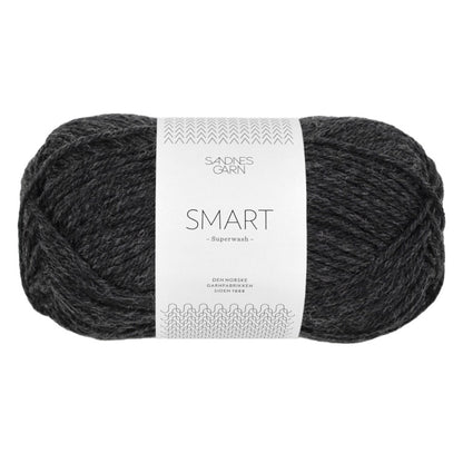Smart von Sandnes Garn | 50g – charcoal melange [1088]