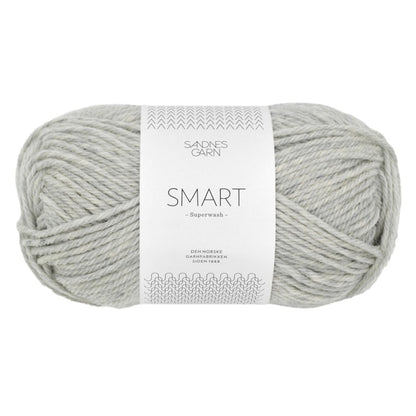 Smart von Sandnes Garn | 50g – light grey mottled [1032]