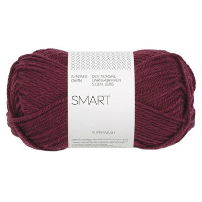 Smart von Sandnes Garn | 50g – deep burgundy [4372]