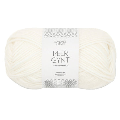 Peer Gynt von Sandnes Garn | 50g – true white [1001]