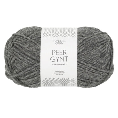 Peer Gynt von Sandnes Garn | 50g – dark grey melange [1053]