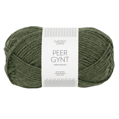 Peer Gynt von Sandnes Garn | 50g – dark green mottled [9572]