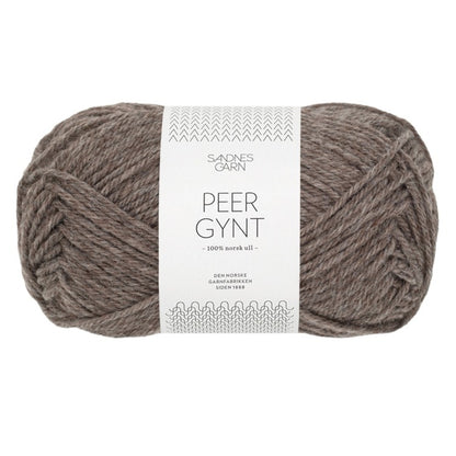 Peer Gynt von Sandnes Garn | 50g – medium brown mottled [2652]