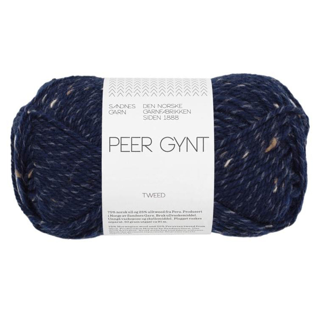 Peer Gynt von Sandnes Garn | 50g – navy blue tweed [5585]