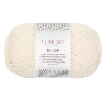 Sunday by PetiteKnit von Sandnes Garn | 50g – natural white [1012]