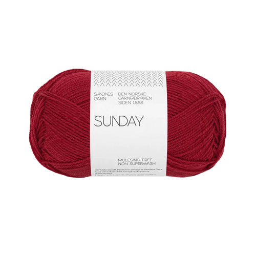 deep red