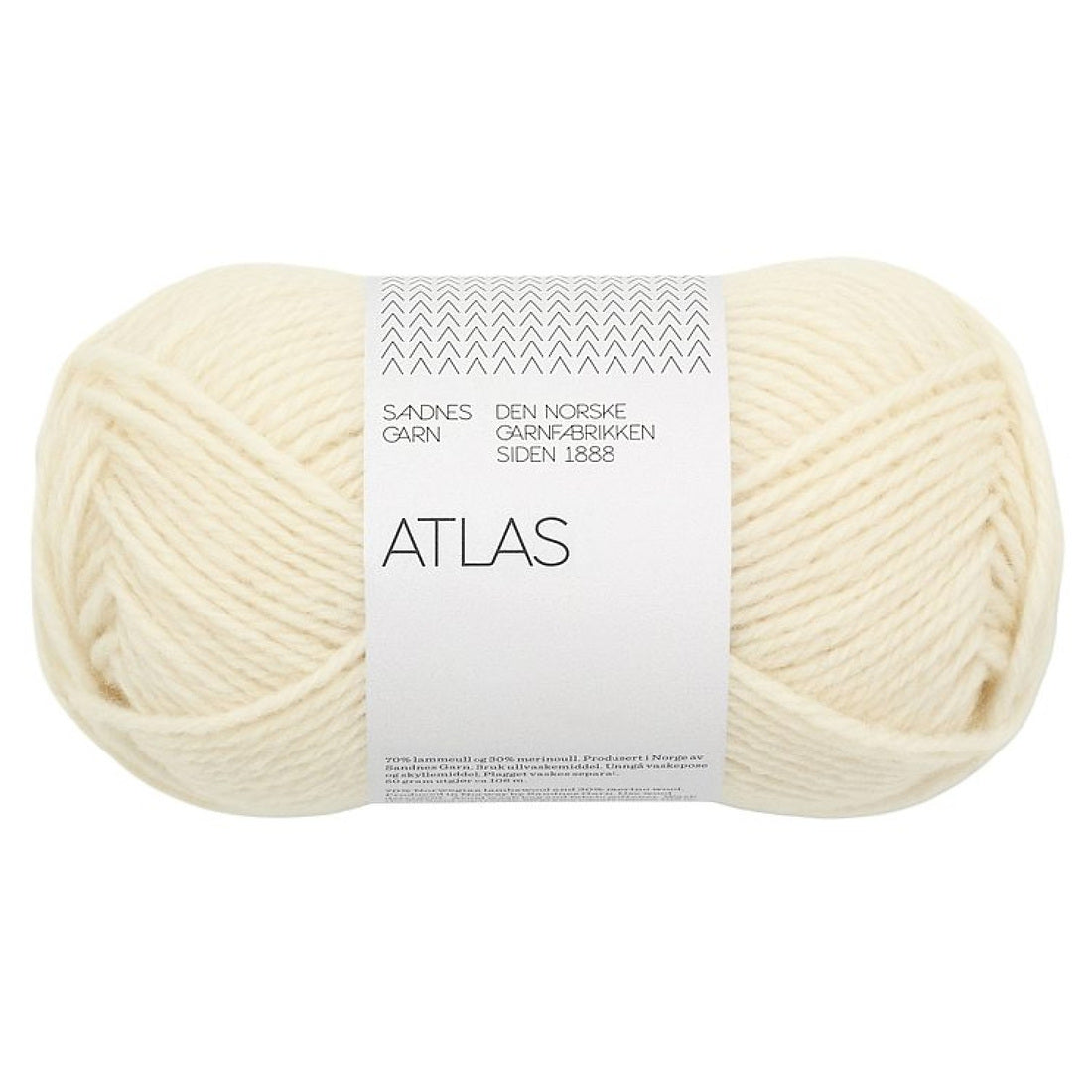 Atlas von Sandnes Garn | 50g – natural white [1012]