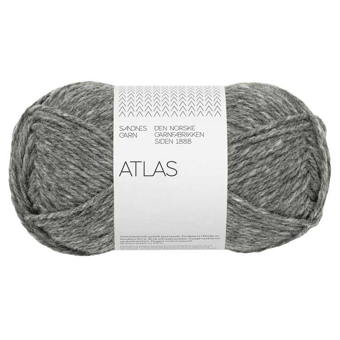Atlas von Sandnes Garn | 50g – dark grey melange [1055]