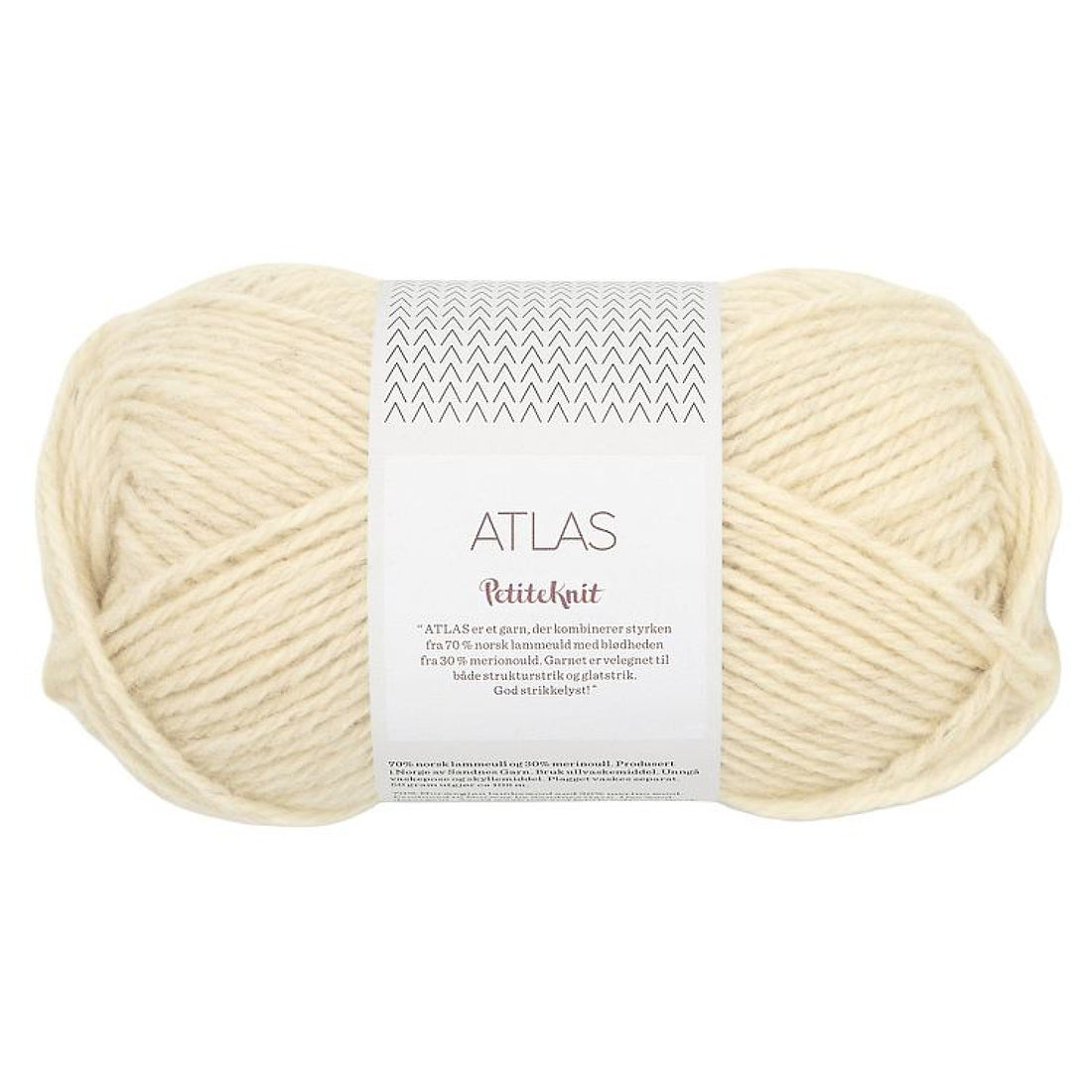 Atlas by PetiteKnit von Sandnes Garn | 50g – milk melange [1016]