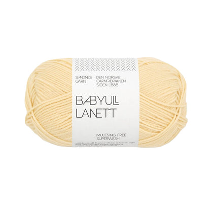 Sandnes Garn Babyull Lanett | 50g