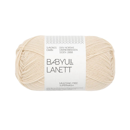 Sandnes Garn Babyull Lanett | 50g