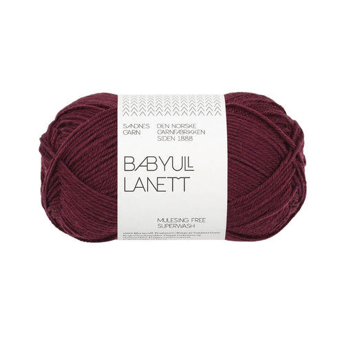 deep burgundy