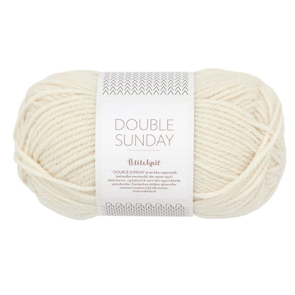 Double Sunday by PetiteKnit von Sandnes Garn | 50g – natural white [1012]