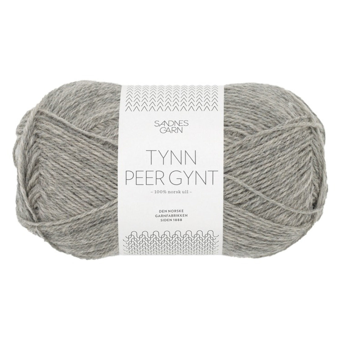 Tynn Peer Gynt von Sandnes Garn | 50g – grey mottled [1042]