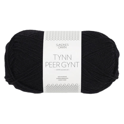 Tynn Peer Gynt von Sandnes Garn | 50g – black [1099]