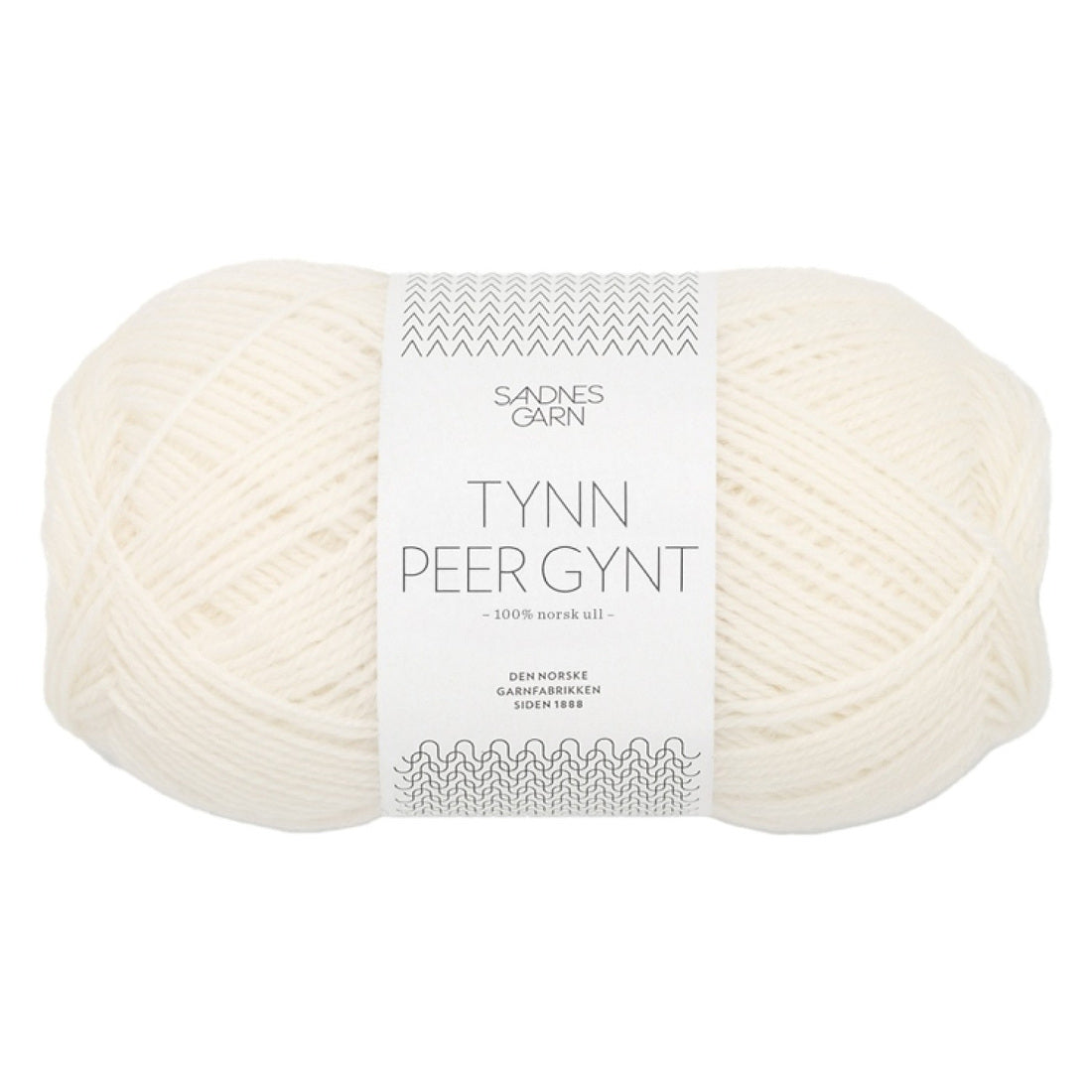 Tynn Peer Gynt von Sandnes Garn | 50g – white [1002]