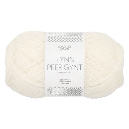 Tynn Peer Gynt von Sandnes Garn | 50g – white [1002]