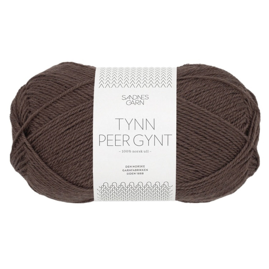 Tynn Peer Gynt von Sandnes Garn | 50g – dark chocolate [3880]