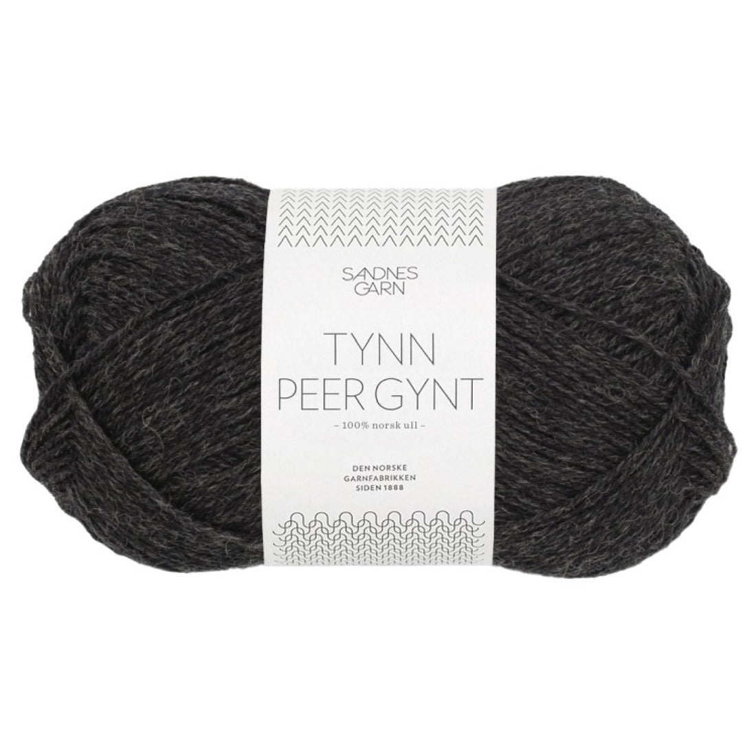Tynn Peer Gynt von Sandnes Garn | 50g – charcoal melange [1088]