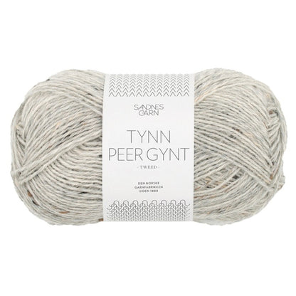 Tynn Peer Gynt von Sandnes Garn | 50g – light grey melange tweed [1034]