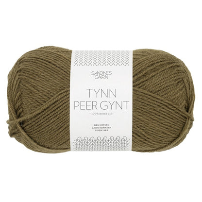 Tynn Peer Gynt von Sandnes Garn | 50g – dark olive [9873]