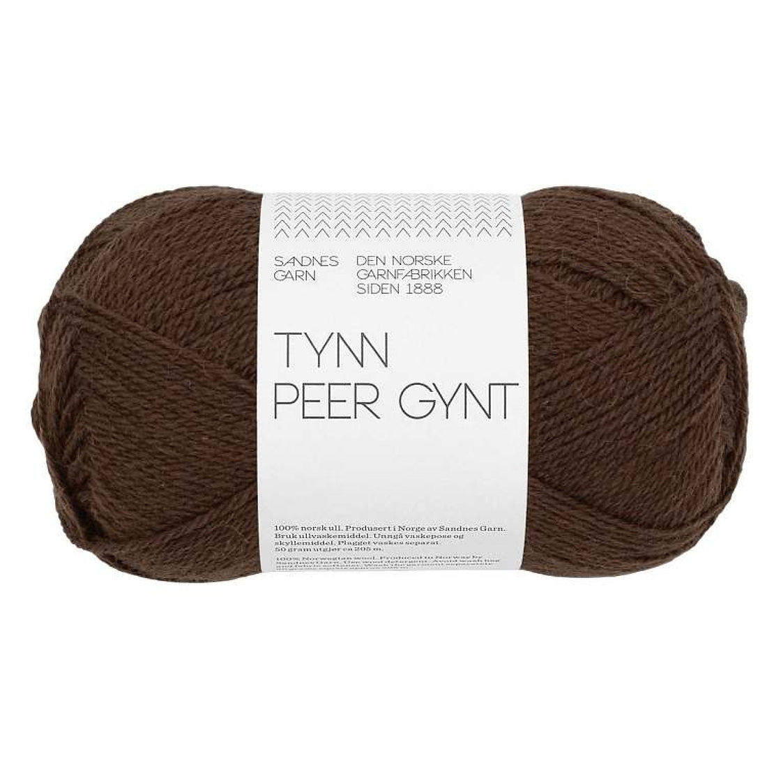 Tynn Peer Gynt von Sandnes Garn | 50g – dark brown [3082]