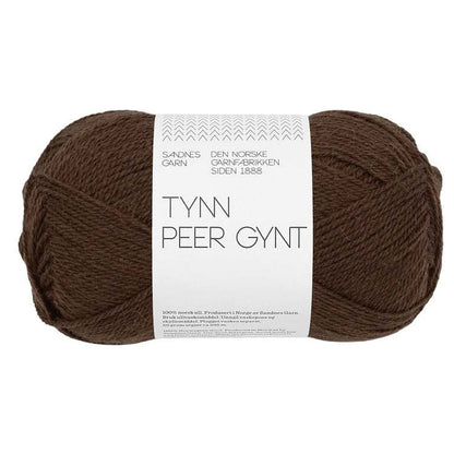 Tynn Peer Gynt von Sandnes Garn | 50g – dark brown [3082]