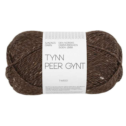 dark brown tweed