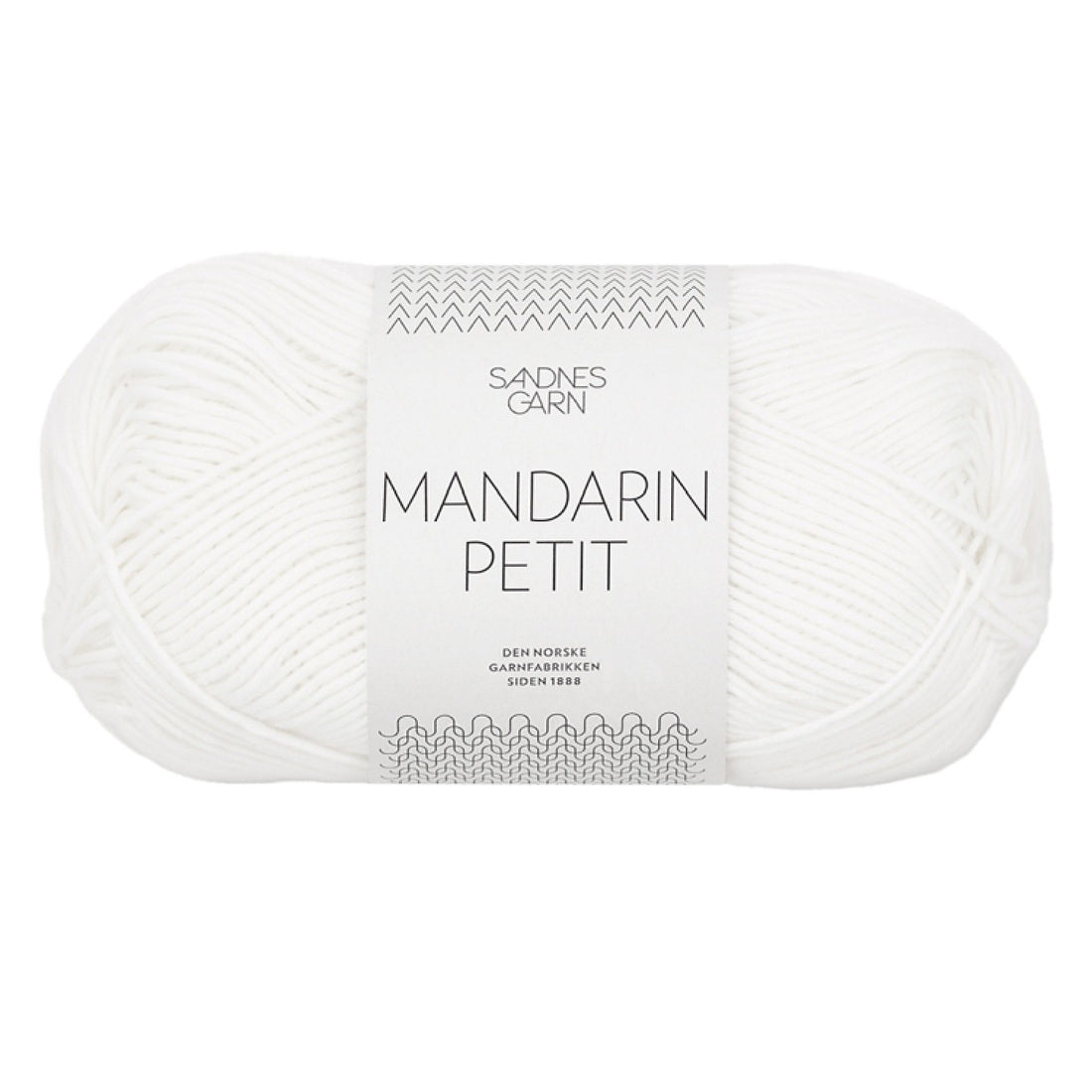 Mandarin Petit von Sandnes Garn | 50g – true white [1001]