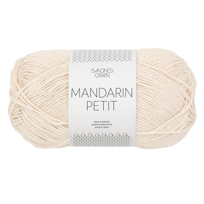 Mandarin Petit von Sandnes Garn | 50g – natural white [1012]