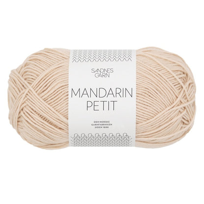 Mandarin Petit von Sandnes Garn | 50g – almond white [3011]
