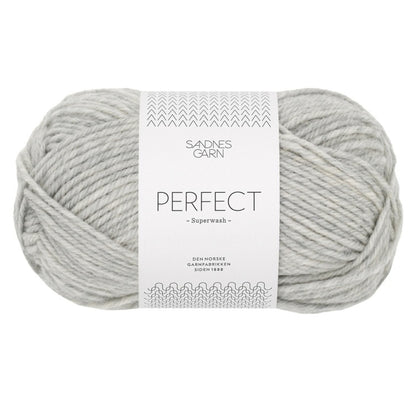 Perfect von Sandnes Garn | 50g – grey mottled [1042]