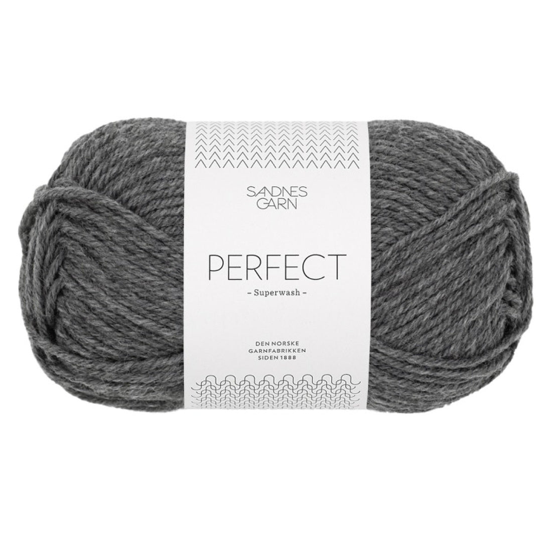 Perfect von Sandnes Garn | 50g – dark grey melange [1053]