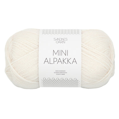 Mini Alpakka von Sandnes Garn | 50g – true white [1001]