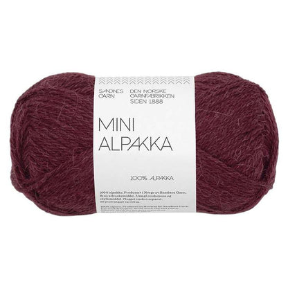 Mini Alpakka von Sandnes Garn | 50g – deep burgundy [4372]