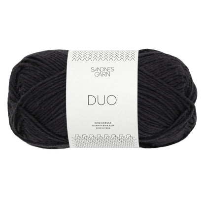 Duo von Sandnes Garn | 50g – black [1099]