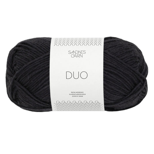 Duo von Sandnes Garn | 50g – black [1099]